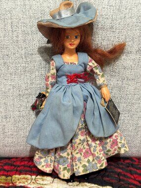 Peggy Nesbit Pretty Ribbons Doll BR 378, Made in England, Circa 1968